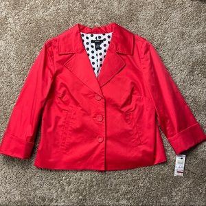 👚 Alfani Stockholm Cropped Blazer 6